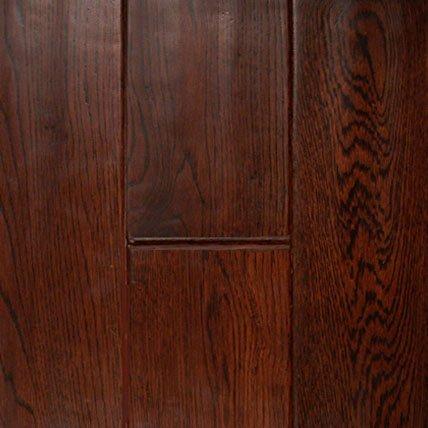 Garrison Hardwood Flooring Red Wine Oak Solid Distressed